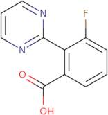 3-Fluoro-2-(pyrimidin-2-yl)benzoic acid