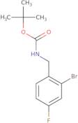 2-Bromo-4-fluoro-N-Boc-benzylamine