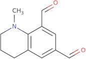 1-Methyl-1,2,3,4-tetrahydroquinoline-6,8-dicarbaldehyde