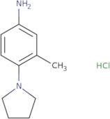 3-Methyl-4-(pyrrolidin-1-yl)aniline hydrochloride