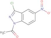 1-(3-Chloro-5-nitro-1H-indazol-1-yl)-1-ethanone