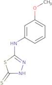 5-[(3-Methoxyphenyl)amino]-1,3,4-thiadiazole-2-thiol