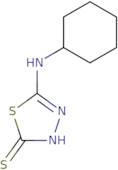 5-(Cyclohexylamino)-1,3,4-thiadiazole-2-thiol