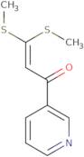 3,3-Bis(methylsulfanyl)-1-(pyridin-3-yl)prop-2-en-1-one