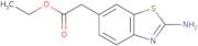 (2-Amino-benzothiazol-6-yl)-acetic acid ethyl ester