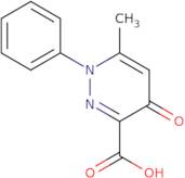 6-Methyl-4-oxo-1-phenyl-1,4-dihydropyridazine-3-carboxylic acid