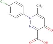 1-(4-Chlorophenyl)-6-methyl-4-oxo-1,4-dihydropyridazine-3-carboxylic acid