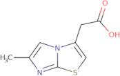 2-{6-Methylimidazo[2,1-b][1,3]thiazol-3-yl}acetic acid