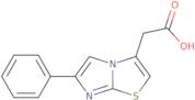 2-{6-Phenylimidazo[2,1-b][1,3]thiazol-3-yl}acetic acid