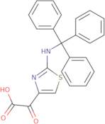 2-(2-Tritylamino-4-thiazolyl)glyoxylic acid