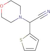 2-(Morpholin-4-yl)-2-(thiophen-2-yl)acetonitrile