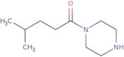 4-Methyl-1-(piperazin-1-yl)pentan-1-one
