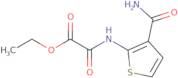 Ethyl [(3-carbamoylthiophen-2-yl)carbamoyl]formate