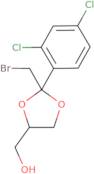 2-(Bromomethyl)-2-(2,4-dichlorophenyl)-1,3-dioxolane-4-methanol