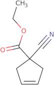 Ethyl 1-cyanocyclopent-3-ene-1-carboxylate