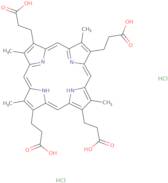 21H,23H-Porphine-2,7,12,18-tetrapropanoic acid