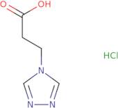 3-(4H-1,2,4-Triazol-4-yl)propanoic acid hydrochloride