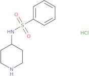 N-(Piperidin-4-yl)benzenesulfonamide hydrochloride