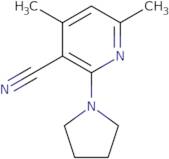 4,6-Dimethyl-2-(pyrrolidin-1-yl)nicotinonitrile