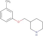 3-[(3-Methylphenoxy)methyl]piperidine