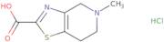 5-Methyl-4,5,6,7-tetrahydrothiazolo[4,5-c]pyridine-2-carboxylic acid hydrochloride