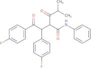 4-Fluoro-β-(4-fluorophenyl)-α-(2-methyl-1-oxopropyl)-γ-oxo-N-phenylbenzenebutanamide