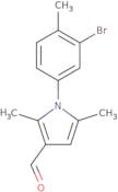 1-(3-Bromo-4-methylphenyl)-2,5-dimethyl-1H-pyrrole-3-carbaldehyde