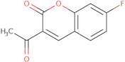 3-Acetyl-7-fluorochromen-2-one