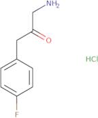 1-Amino-3-(4-fluorophenyl)propan-2-one hydrochloride