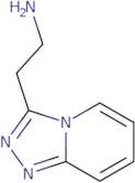 2-{[1,2,4]Triazolo[4,3-a]pyridin-3-yl}ethan-1-amine