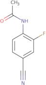 N-(4-Cyano-2-fluorophenyl)acetamide