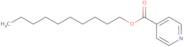 Isonicotinic acid decyl ester