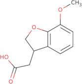 7-Methoxy-2,3-dihydrobenzofuran-3-acetic acid