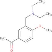 1-{3-[(Diethylamino)methyl]-4-methoxyphenyl}ethan-1-one