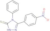 5-(4-Nitrophenyl)-4-phenyl-4H-1,2,4-triazole-3-thiol