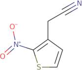 2-(2-Nitrothiophen-3-yl)acetonitrile