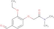 2-(2-Ethoxy-4-formylphenoxy)-N,N-dimethylacetamide