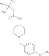 tert-Butyl 1-(4-methoxybenzyl)piperidin-4-ylcarbamate