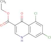 Ethyl 5,7-dichloro-4-hydroxyquinoline-3-carboxylate