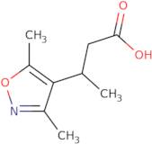 3-(Dimethyl-1,2-oxazol-4-yl)butanoic acid