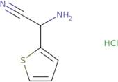 2-Amino-2-(thiophen-2-yl)acetonitrile hydrochloride