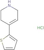 4-(Thiophen-2-yl)-1,2,3,6-tetrahydropyridine hydrochloride