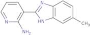 3-(6-Methyl-1H-benzo[D]imidazol-2-yl)pyridin-2-amine