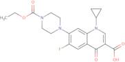1-Cyclopropyl-7-[4-(ethoxycarbonyl)piperazin-1-yl]-6-fluoro-4-oxo-1,4-dihydroquinoline-3-carboxylic acid