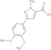 3-(3,4-Dimethoxyphenyl)-1-methyl-1H-pyrazole-5-carboxylic acid