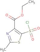 Ethyl 5-(chlorosulfonyl)-2-methyl-1,3-thiazole-4-carboxylate