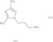 3-(2,4-Dimethyl-1H-imidazol-1-yl)propan-1-amine dihydrochloride