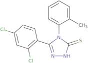 5-(2,4-Dichlorophenyl)-4-(2-methylphenyl)-4H-1,2,4-triazole-3-thiol