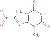 3-Methyl-8-nitro-2,3,6,7-tetrahydro-1H-purine-2,6-dione