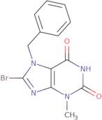 8-Bromo-3,7-dihydro-3-methyl-7-(phenylmethyl)-1H-purine-2,6-dione